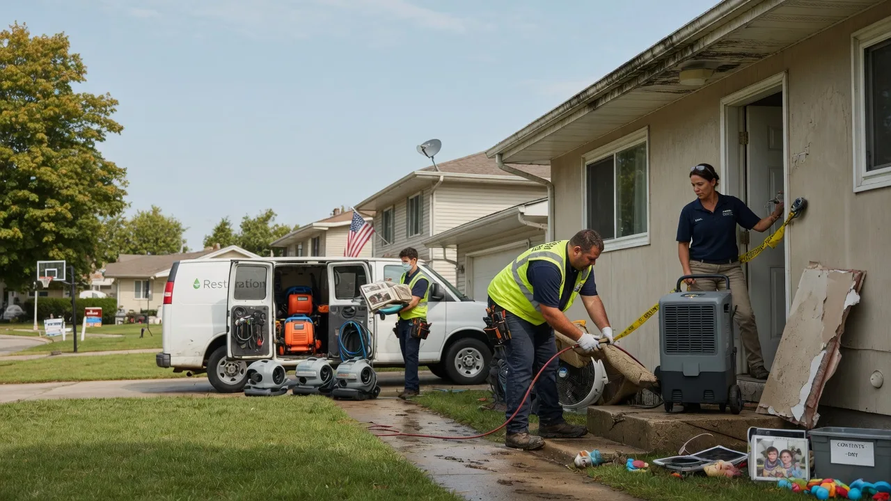 Water Damage Restoration in Grandview, MO near me